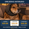 Orejeras Antiruido para Perros – Protección contra Pirotecnia y Ruidos Fuertes